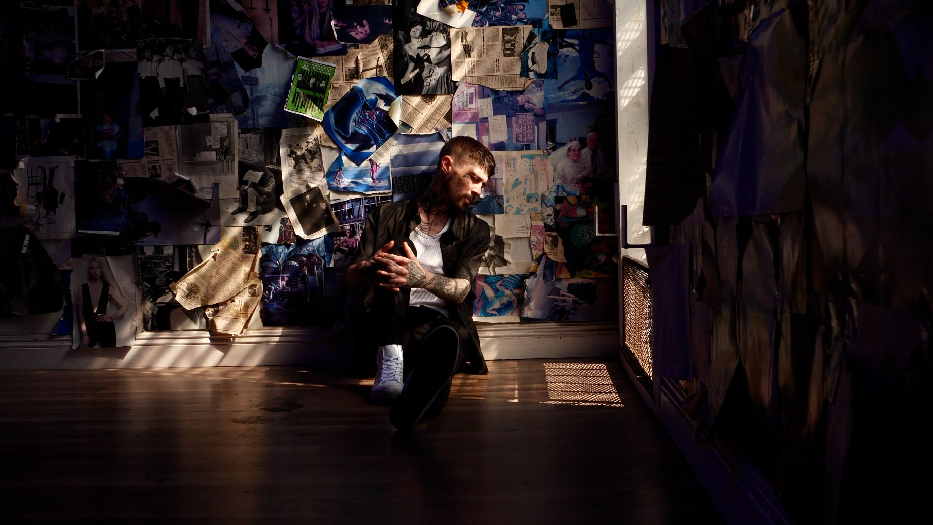 Collage Room portrait of Liam Horne